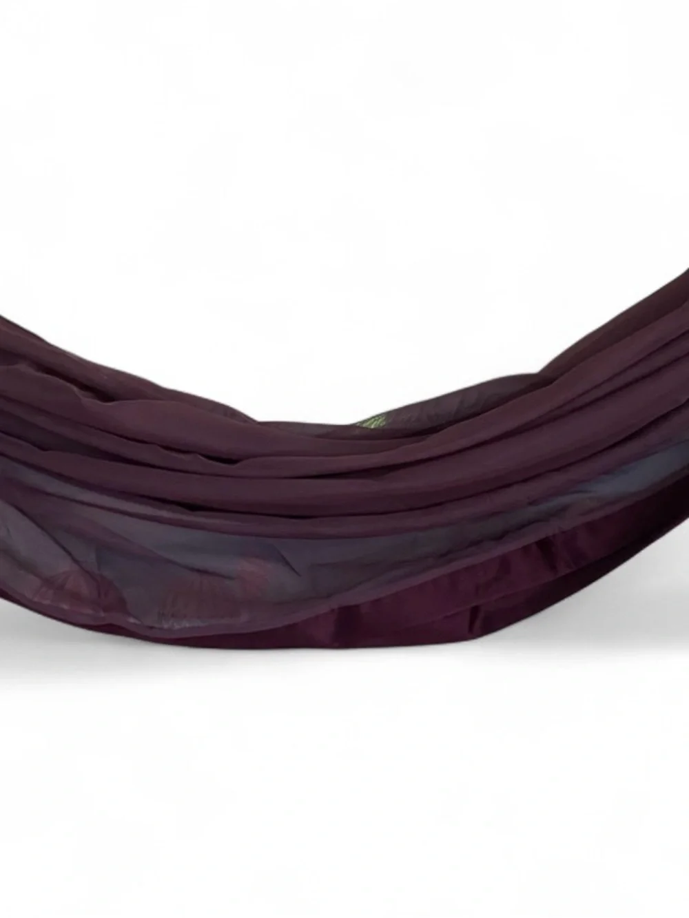 Eggplant Purple Sheer Window Scarf Valance 57x216 Satin Edge Curtain Panel